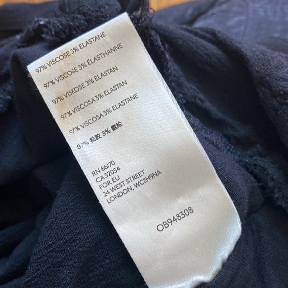 Free People Carmen Black One Shoulder Top Size Small - Picture 11 of 16